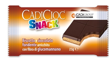 CADICIOC SNACK FONDENTE 1 BARRETTA MONOPORZIONE - pharmaluna