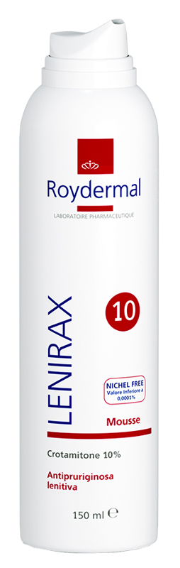 LENIRAX MOUSSE DERMATOLOGICA CROTAMITONE 10 % 150 ML - pharmaluna