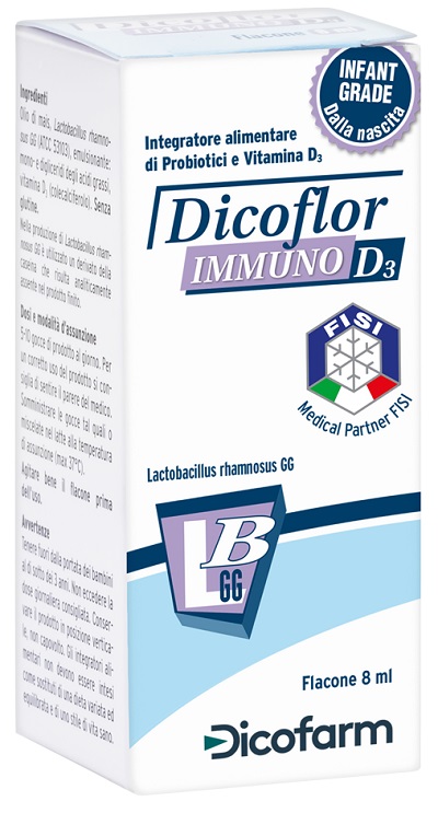 DICOFLOR IMMUNO D3 8 ML FLACONE - pharmaluna
