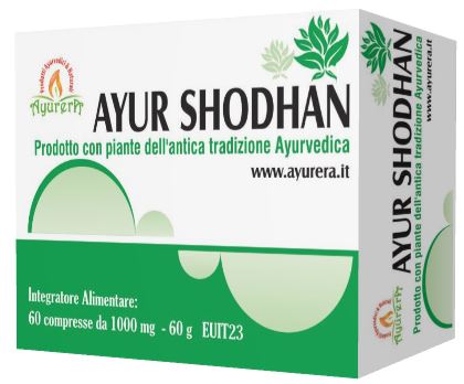 AYUR SHODHAN 60 COMPRESSE 1 G - pharmaluna