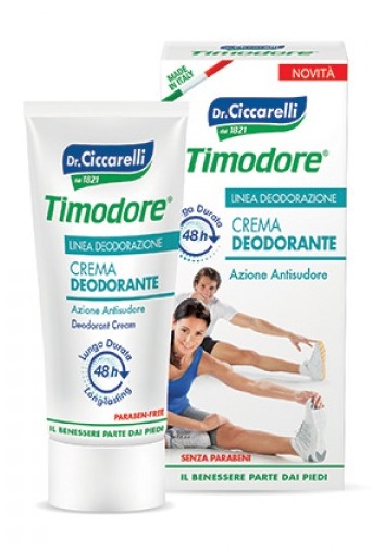 TIMODORE CREMA DEODORANTE 48 ORE 50 ML - pharmaluna