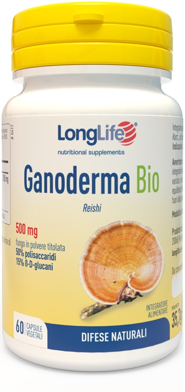 LONGLIFE GANODERMA BIO 60 CAPSULE - pharmaluna