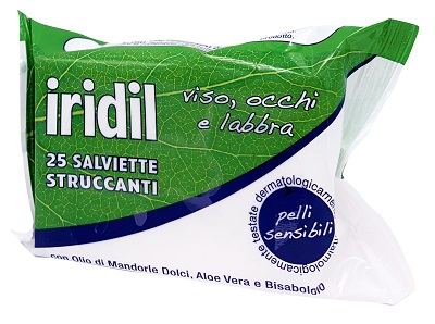 IRIDIL SALVIETTE STRUCCANTI 25 PEZZI - pharmaluna