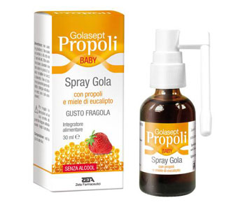 GOLASEPT PROPOLI BABY SPRAY GOLA 30 ML - pharmaluna