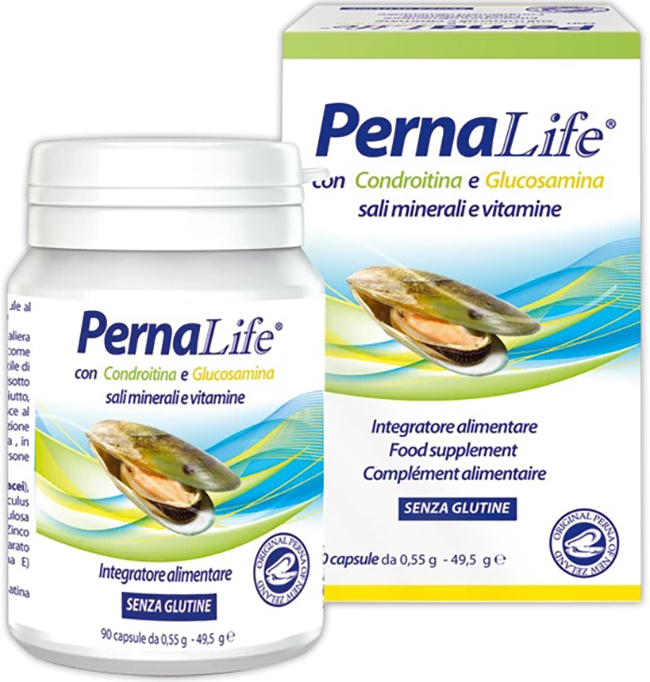 PERNALIFE GLUCOSAMINA CONDROITINA VITAMINE E MINERALI 90 CAPSULE - pharmaluna