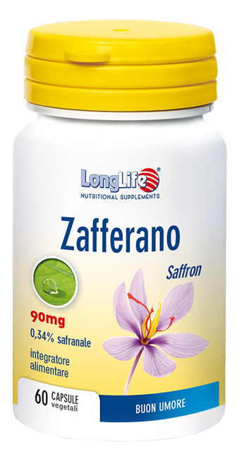 LONGLIFE ZAFFERANO 60 CAPSULE - pharmaluna