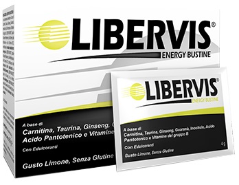 LIBERVIS ENERGY LIMONE 20 BUSTINE 4 G - pharmaluna