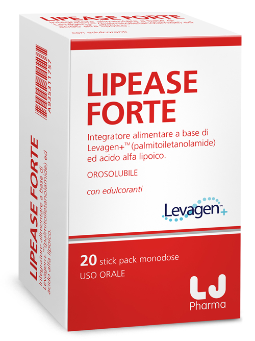 LIPEASE FORTE 20 STICK PACK MONODOSE - pharmaluna