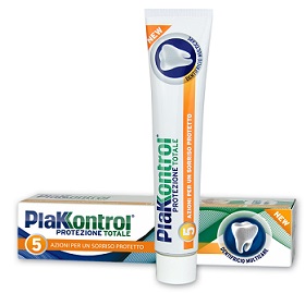 PLAKKONTROL PROTEZIONE TOTALE DENTIFRICIO 75 ML - pharmaluna