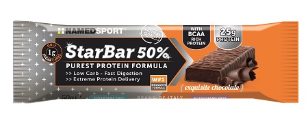 STARBAR 50% PROTEIN EXQUISITE CHOCOLATE 50 G - pharmaluna