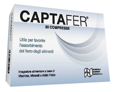 CAPTAFER 30 COMPRESSE - pharmaluna