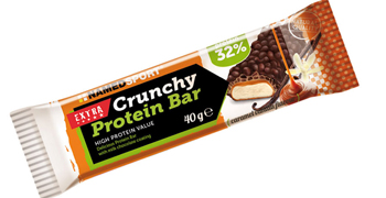 namedsport CRUNCHY PROTEINBAR CARAMEL VANILLA 40 G - pharmaluna