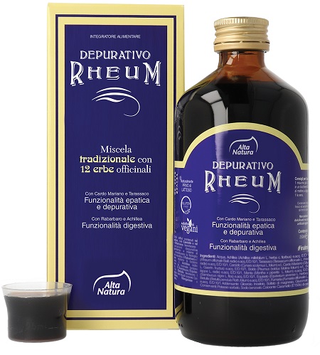 DEPURATIVO RHEUM MISCELA ERBE OFFICINALI 250 ML - pharmaluna