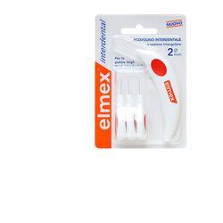 ELMEX INTERDENTAL SCOVOLINO INTERDENTALE 2 MM 6 TESTINE + MANICO - pharmaluna