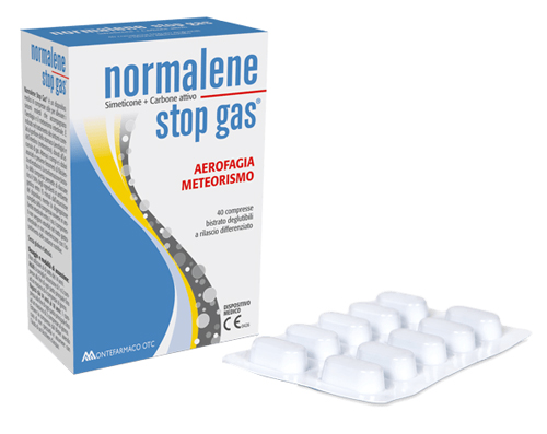 NORMALENE STOP GAS 40 COMPRESSE - pharmaluna