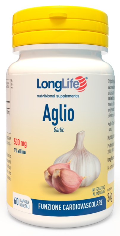LONGLIFE AGLIO 60 CAPSULE VEGETALI - pharmaluna