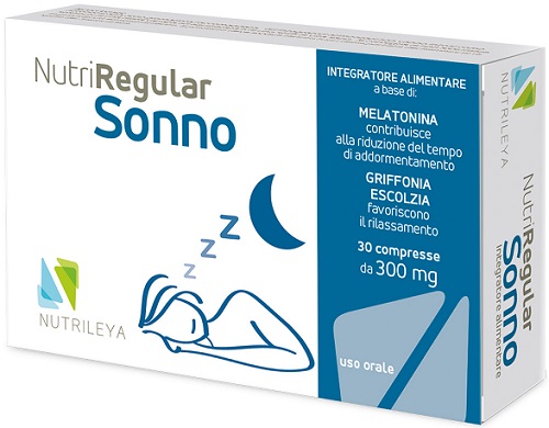 NUTRIREGULAR SONNO 30 COMPRESSE - pharmaluna