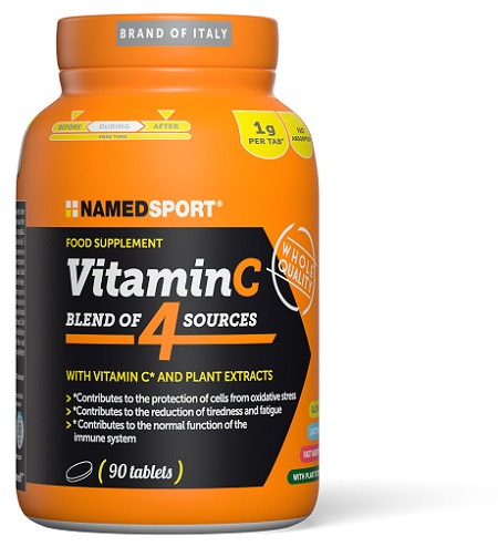 VITAMIN C 4 NATURAL BLEND 90 COMPRESSE - pharmaluna