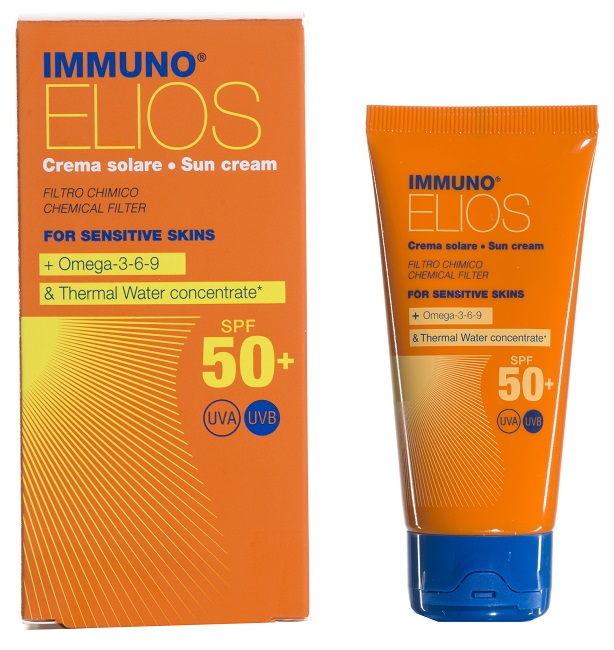 IMMUNO ELIOS CREMA SOLARE SPF 50+  PELLI SENSIBILI - pharmaluna