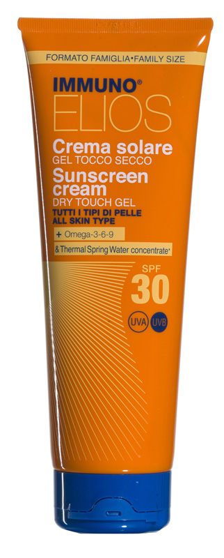 IMMUNO ELIOS  CREMA SOLARE GEL TOCCO SECCO SPF30 - pharmaluna
