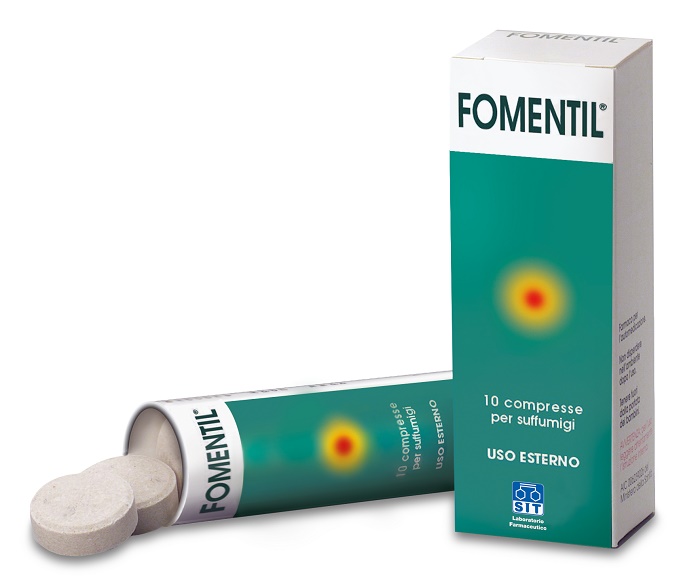 FOMENTIL 10 COMPRESSE X SUFFUMIGI - pharmaluna