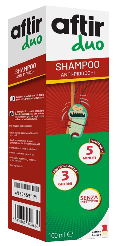 AFTIR DUO SHAMPOO 100 ML - pharmaluna