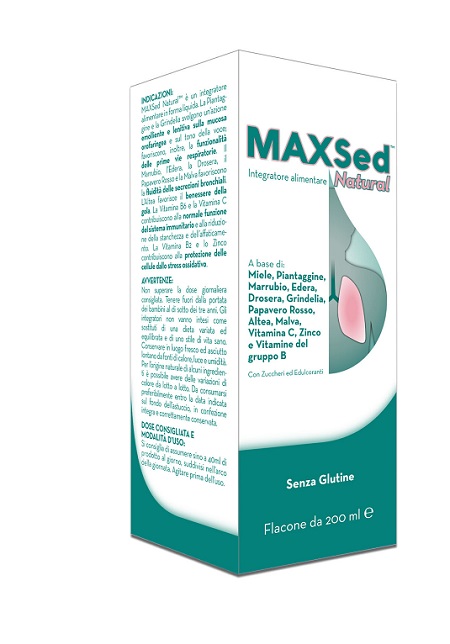 MAXSED NATURAL 200 ML - pharmaluna