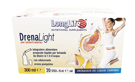 LONGLIFE DRENA LIGHT 20 STICKPACK - pharmaluna
