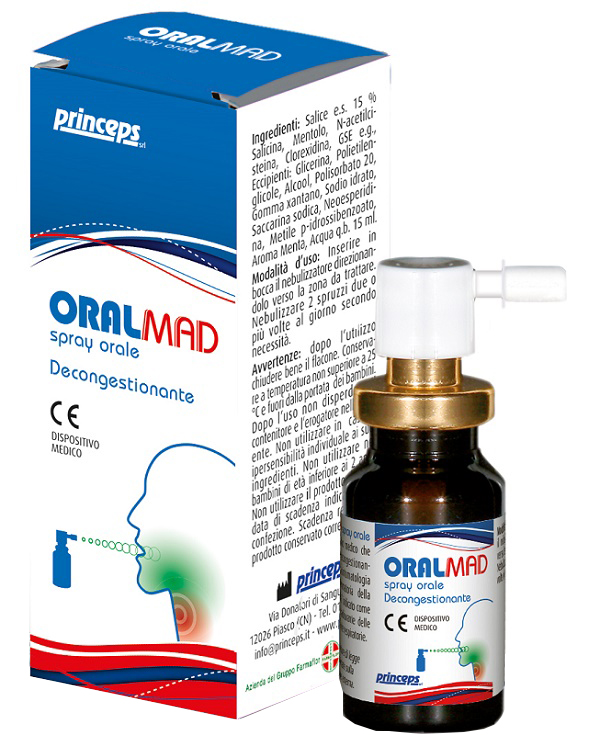 ORALMAD SPRAY 15 ML - pharmaluna