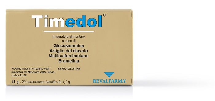 TIMEDOL 20 COMPRESSE RIVESTITE - pharmaluna