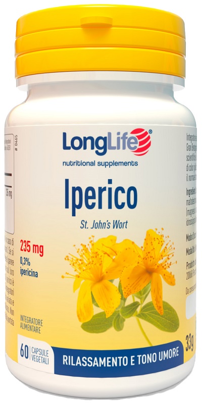 LONGLIFE IPERICO 60 CAPSULE VEGETALI - pharmaluna