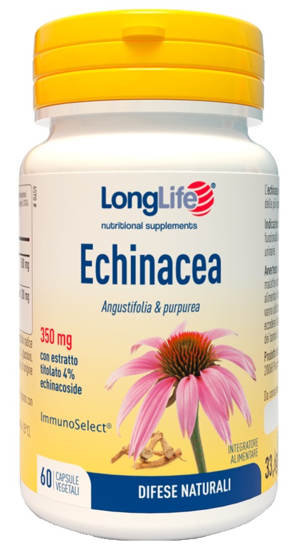 LONGLIFE ECHINACEA 60 CAPSULE VEGETALI - pharmaluna