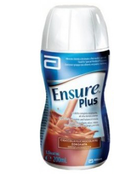 ENSURE PLUS CIOCCOLATO 4 BOTTIGLIE DA 200 ML - pharmaluna