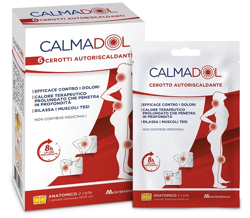 CALMADOL CEROTTO RISCALDANTE PACK 6 PEZZI - pharmaluna