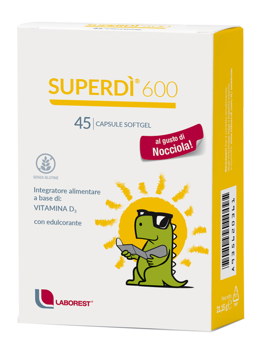 SUPERDI' 600 45 CAPSULE - pharmaluna