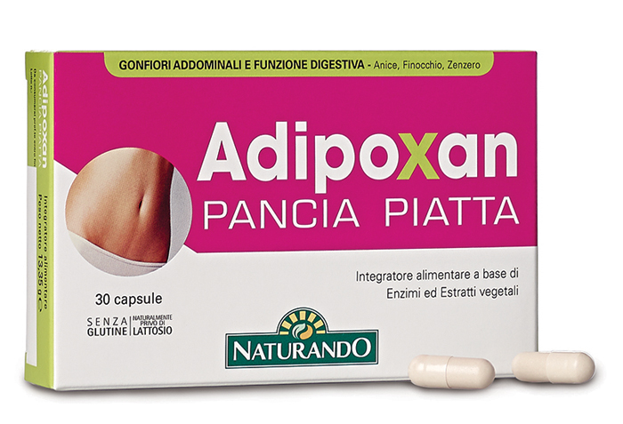 ADIPOXAN PANCIA PIATTA 30 CAPSULE - pharmaluna