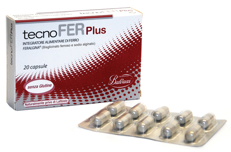 TECNOFER PLUS 20 CAPSULE - pharmaluna