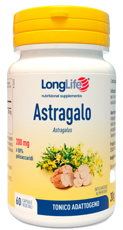 LONGLIFE ASTRAGALO 60 CAPSULE - pharmaluna