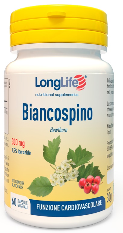 LONGLIFE BIANCOSPINO 60 CAPSULE VEGETALI - pharmaluna