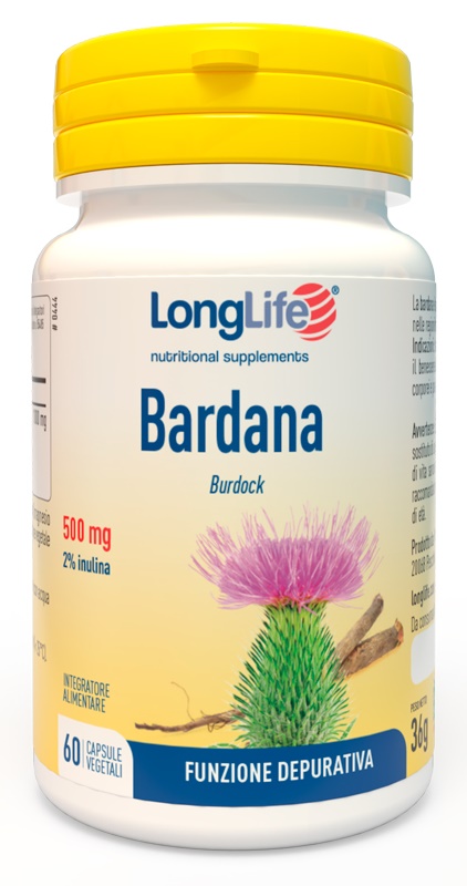 LONGLIFE BARDANA 60 CAPSULE VEGETALI - pharmaluna