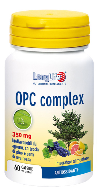 LONGLIFE OPC COMPLEX 60 CAPSULE VEGETALI - pharmaluna