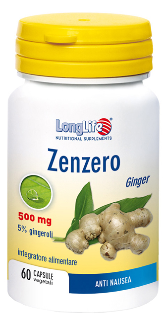 LONGLIFE ZENZERO 60 CAPSULE VEGETALI - pharmaluna