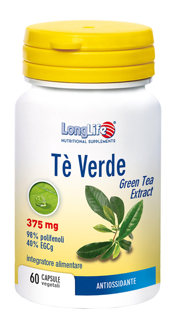 LONGLIFE TE VERDE 60 CAPSULE VEGETALI - pharmaluna