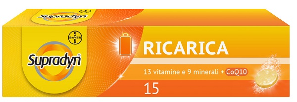 SUPRADYN RICARICA 15 COMPRESSE EFFERVESCENTI - pharmaluna