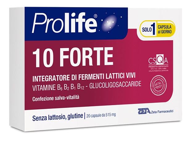 PROLIFE 10 FORTE 20 CAPSULE - pharmaluna