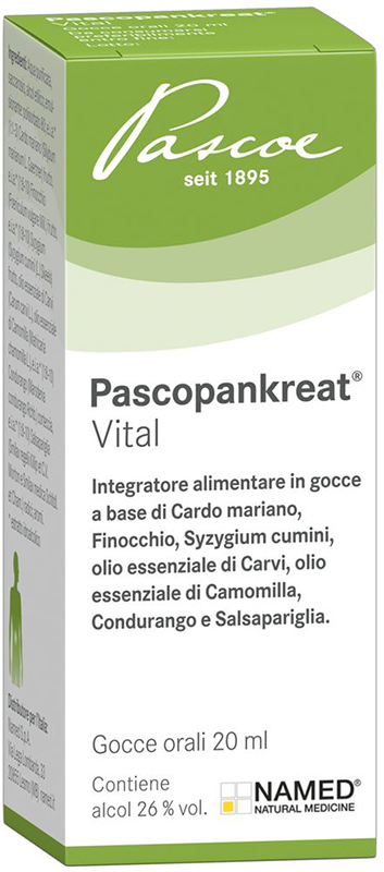 PASCOPANKREAT VITAL GOCCE 20 ML PASCOE - pharmaluna