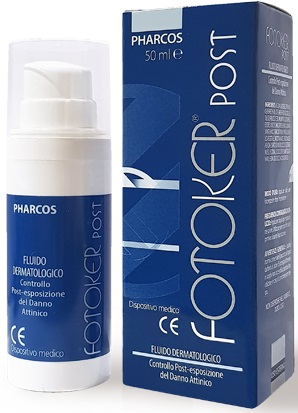 FLUIDO CONTROLLO POST ESPOSIZIONE DANNO ATTINICO FOTOKER POST PHARCOS 50 ML - pharmaluna