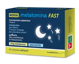 NOVA MELATONINA FAST 45 COMPRESSE 1MG DI MELATONINA - pharmaluna