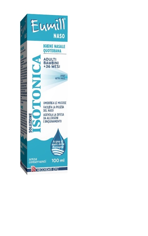 EUMILL NASO SPRAY SOLUZIONE ISOTONICA 100 ML - pharmaluna