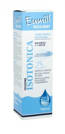EUMILL NASO BABY SPRAY SOLUZIONE ISOTONICA 100 ML - pharmaluna
